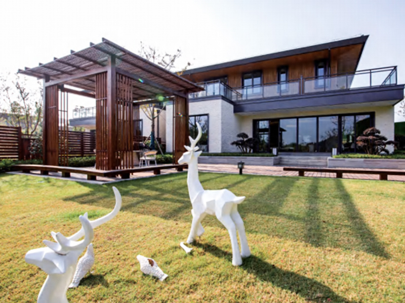 Khu nghỉ dưỡng kết cấu gỗ Thường Châu Hantian