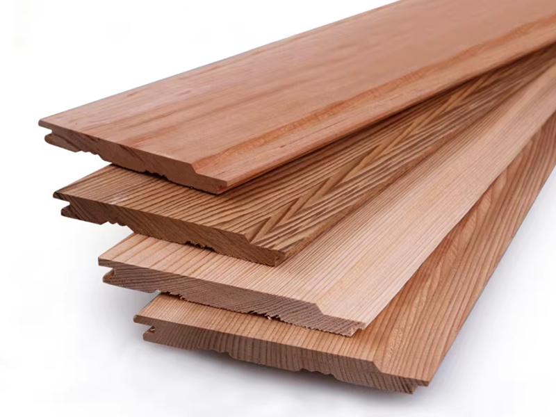 Tấm ốp tường bằng gỗ nguyên khối bên ngoài
